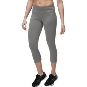 NWT Fila Women's Glam 3/4 Ruched Capris size XL